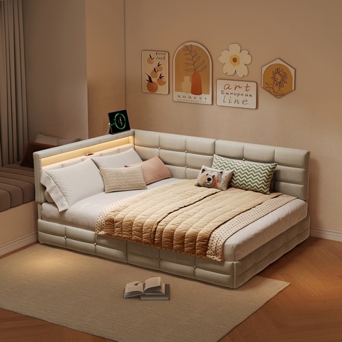 Polsterbett doppelbett 140x200 - polsterbett,