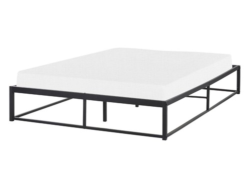 Bett metall schwarz lattenrost - schwarz,