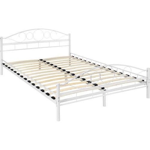 Metallbett mit lattenrost - mit,