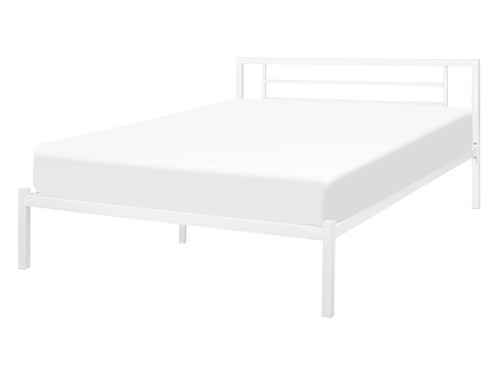 Modernes metallbett weiß - metallbett,