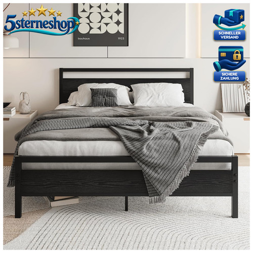 Metallbett 140x200 mit
